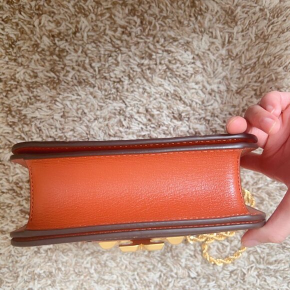 Tory Burch Eleanor Small Diamond-quilted Leather shoulder bag - Picture 9 of 11